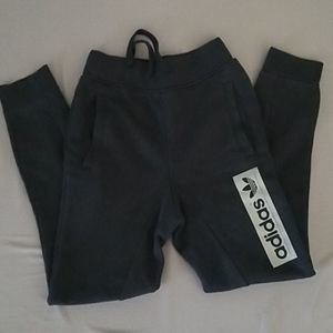 ADIDAS 3 Stripe Logo Joggers/ Sweats XS